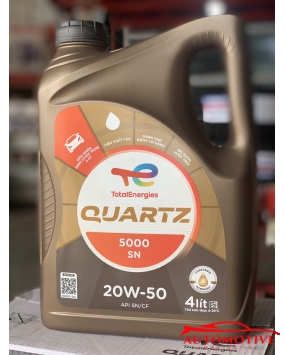 Nhớt động cơ ô tô TOTAL QUARTZ 5000 SN 20W50