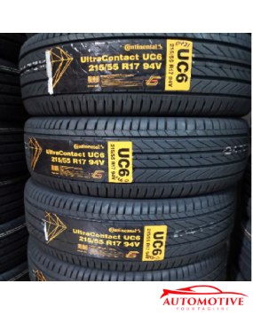 Lốp (Vỏ) xe ô tô  Continental 215/55R17 UltraContact UC6 (Lốp theo xe Kia Carens)