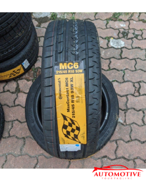 LỐP (Vỏ) xe ô tô Continental 215/45R18 MaxContact MC6 (Lốp theo xe Vinfast Vf34)