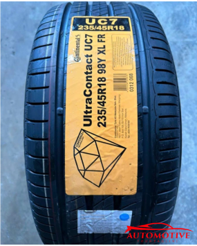 Lốp (Vỏ) xe ô tô  Continental 235/45R18 UltraContact UC7 Malaysia(Lốp theo xe Kia Optima )