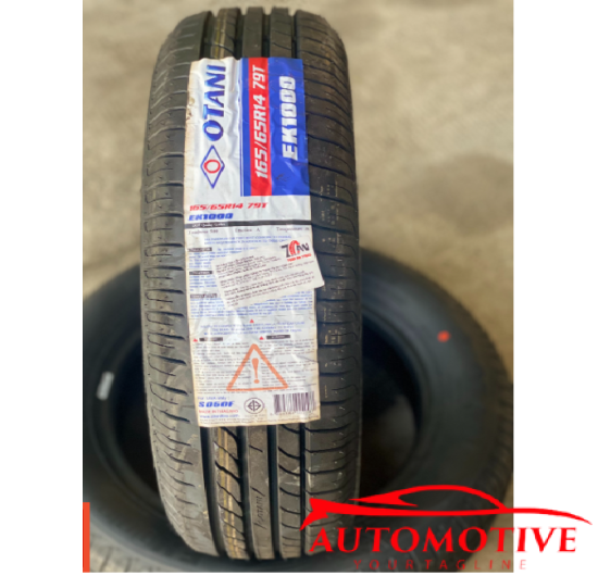 Lốp (Vỏ) ô tô Otani Thái Lan 165/65R14 EK1000