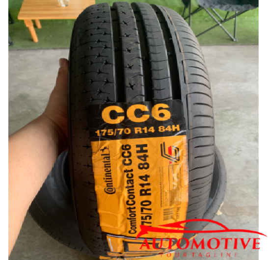 Lốp (Vỏ) xe ô tô Continental 175/70R14 ComfortContact CC6 (Lốp theo xe Kia Soluto)