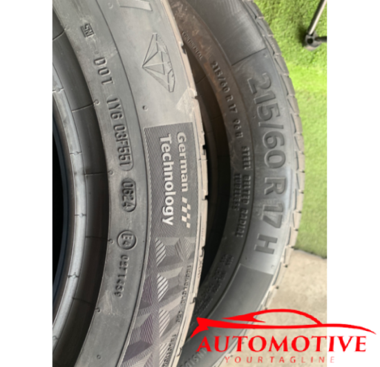 Lốp (Vỏ) xe ô tô Continental 215/60R17 UltraContact UC6 SUV Malaysia  (Lốp theo xe Kia Seltos)