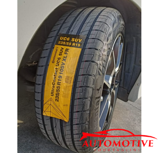  LỐP (Vỏ) xe ô tô  Continental 235/55R19 UltraContact UC6 SUV (Lốp theo xe Kia Sorento)