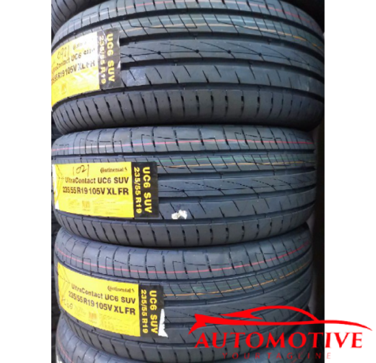  LỐP (Vỏ) xe ô tô  Continental 235/55R19 UltraContact UC6 SUV (Lốp theo xe Kia Sorento)