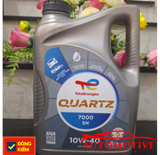 Nhớt động cơ ô tô TOTAL QUARTZ 7000 SN 10W40