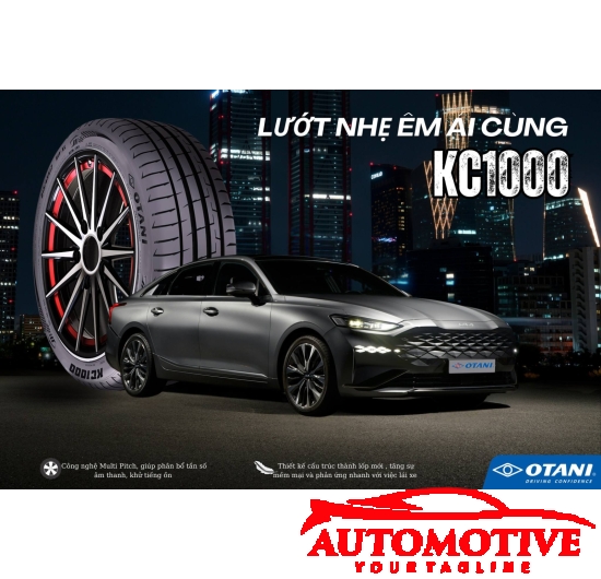  Lốp (Vỏ) ô tô Otani Thái Lan 205/55R17 KC1000