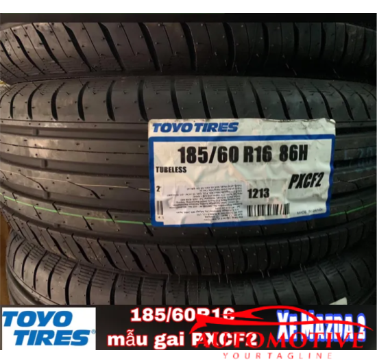 LỐP TOYO 185/60R16 Proxes CF2( Lốp theo xe Mazda 2 )
